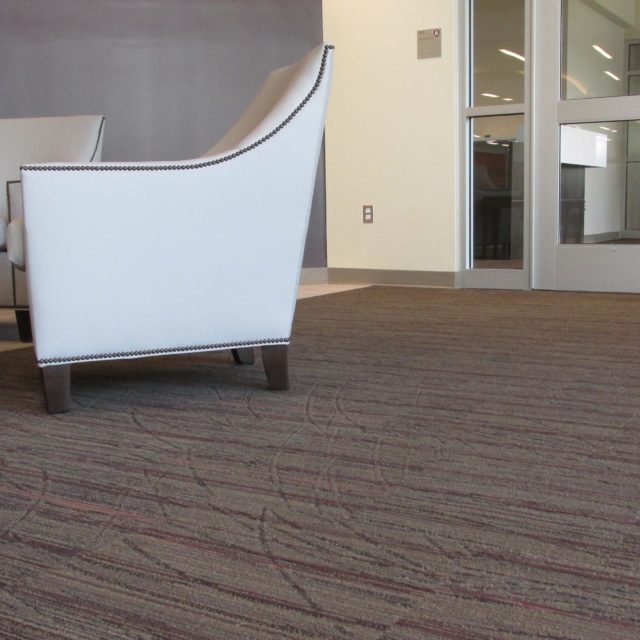 Carpet tile installed by DCOCF at Holy Innocents Episcopal School