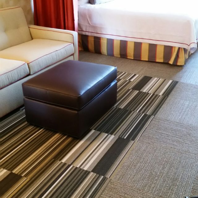 Bedroom carpet at Home 2 Suites