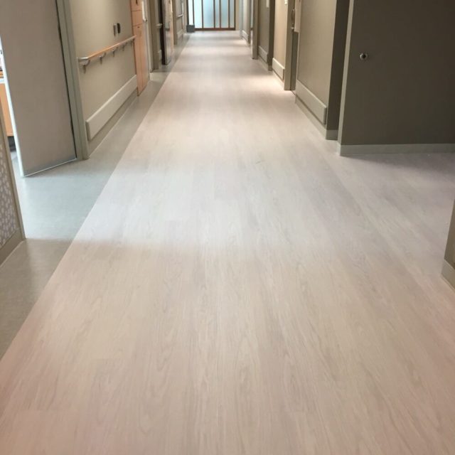 LVP in hallway
