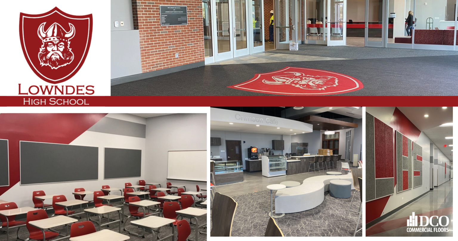 The Renovation Of Lowndes County High School DCO Commercial Floors
